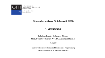thumbnail of medium ZEGI: Einführung